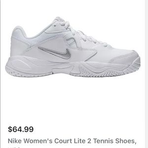NIKE……Mint lite tennis shoe. Worn once, indoors. Great for tennis, pickleball!